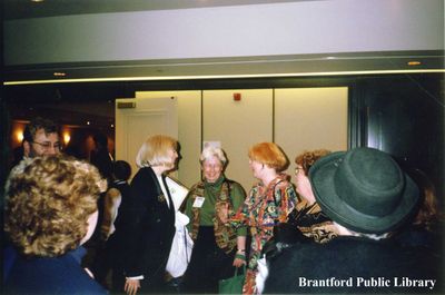 Brantford Public Library Staff at the 1996 OLA Awards