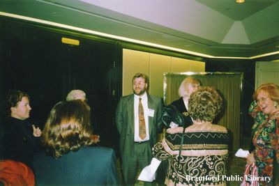 Brantford Public Library Staff at the 1996 OLA Awards