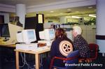 Patrons Using the Computers at the Brantford Public Library