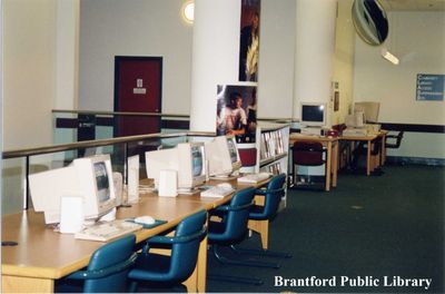 Computers at the Brantford Public Library