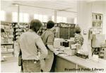 Front Desk at the Brantford Public Library, Carnegie Building