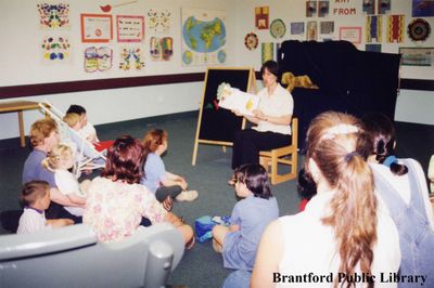 Story Time at the Brantford Public Library