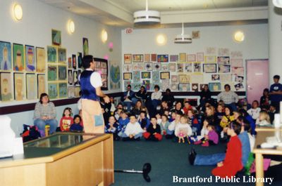 Juggler Performs for Children at the Brantford Public Library