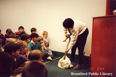 Snake Show at the Brantford Public Library