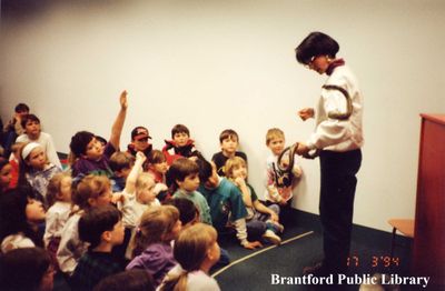 Snake Show at the Brantford Public Library