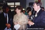 Three Unknown Attendees at the Brantford Public Library Main Branch Grand Opening