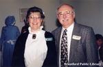 Wendy Newman and Jim Newman at the Brantford Sesquicentennial Celebration at the Brantford Public Library