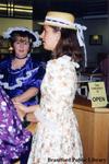 Staff Members in Historical Costume at the Brantford Sesquicentennial Celebration at the Brantford Public Library