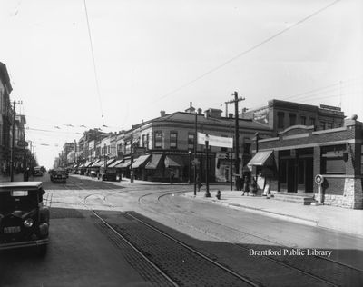 Market and Colborne Street (Grand Valley Railway Station)