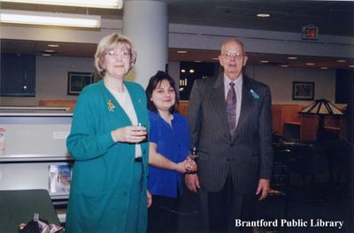 Staff Members at the 2000 Brantford Public Library Long Term Service Awards