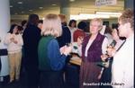 Staff Members Gather for Refreshments at the 2000 Brantford Public Library Long Term Service Awards