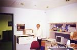 Brantford Public Library Staff Member in a Library Office