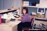 Brantford Public Library Staff Member at her Desk