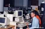 Staff Members Use the Computers at the Brantford Public Library