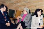 Brantford Public Library Staff Members Tim Philip, Carmela Henry, and Daniela DiFrancesco