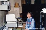 Staff Member at the Brantford Public Library Carnegie Branch