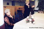 Brantford Public Library Staff Member Carmela Henry is Honoured at the 1998 Long Term Service Awards