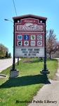 Welcome to Brantford Sign Reading 'Wash Your Hands Social Distancing We Got This' during the COVID-19 Pandemic