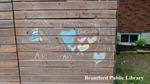 'Thank You Doctors and City Workers' Chalk Art in Brantford, Ontario