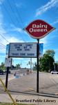 Sign Outside Dairy Queen in Brantford, Ontario during the COVID-19 Pandemic