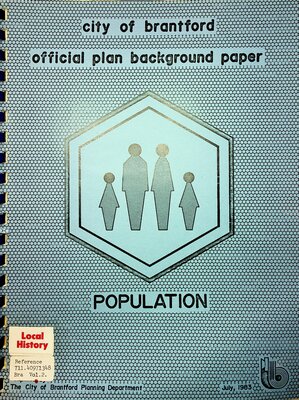 City of Brantford Official Plan Background Paper - Population