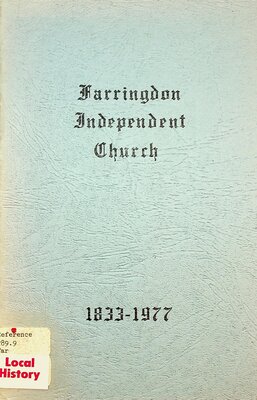 Farringdon Independent Church 1977