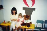 Woman and Child Attend the Born to Read Program at the Brantford Public Library