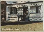 Osijek delegates pose outside at Bell Homestead, October 1981