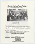 Zagreb Pro-Arte String Quartet advertisement, October 24 1975