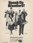 "Speak Up Brantford!" Promotional Poster