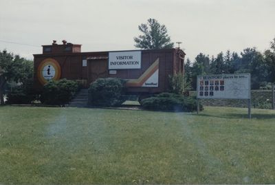 Brantford Tourism &quot;Visitor Information&quot; Caboose, Date Unknown