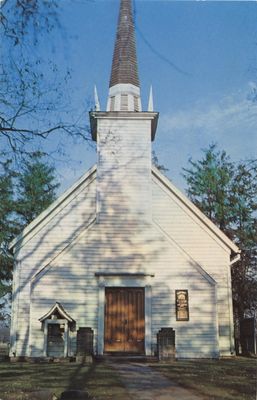 Postcard with Picture of Mohawk Chapel