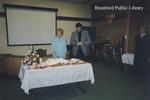 Peg Paterson and Tim Philp Pose for a Picture at the St. Paul Avenue Library Open House, 2000