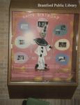 "Happy Birthday to Us" Display at the St. Paul Branch of the Brantford Public Library, Undated