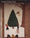 Christmas Display at the St. Paul Branch of the Brantford Public Library, 1981