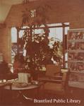 Interior of the St. Paul Branch of the Brantford Public Library, 1982