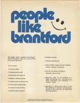 Undated "People Like Brantford" Slogan Promotional, Brantford Regional Chamber of Commerce