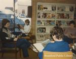 Library Patrons Reading at St. Paul Avenue Branch of the Brantford Public Library, Undated