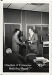 Aesthetic Value Awards Winner Presented with Plaque at Brantford Chamber of Commerce, 1983