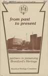 "From Past to Present/ Partners in Preserving Brantford's Heritage": 1989