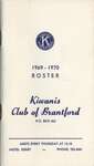 Brantford Kiwanis Club Membership Roster, 1969-1970