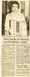 New Books At Library Catch Holiday Spirit, Blind River, 1986