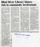 Blind River Library History Rich In Community Involvement, 1994