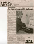 Service Allows Public To Log On, Blind River, 2000