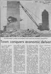 Town Conquers Economic Defeat, 1980