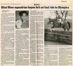 Blind River Equestrian Hopes For Olympics, 1997