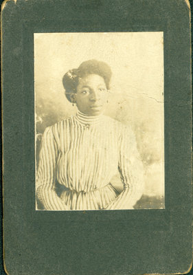 Photograph of Irene Bell age 16 years, 1909