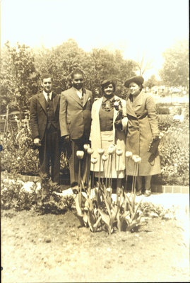Richard Nelson Bell - Iris Sloman Wedding Day Photo, 1939