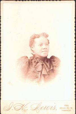 Portrait of Young Woman by I. H. Lewis, Photographer [n.d.]