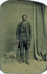 Tintype of African American Man with Mustache [n.d.]